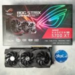 کارت گرافیک استوک RX 5700Xt Asus Rog Strix 8GB