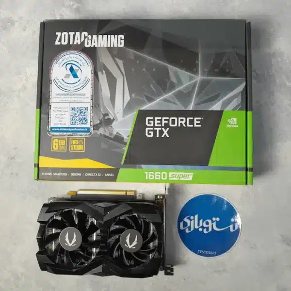کارت گرافیک GTX 1660Super Zotac 6GB