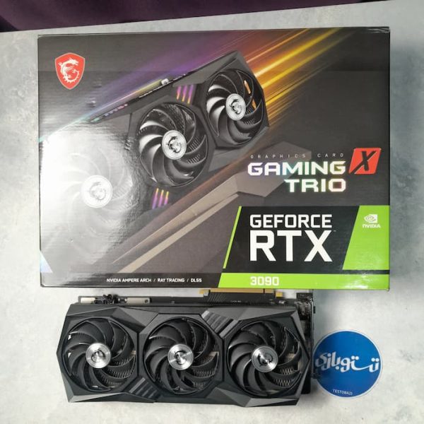 کارت گرافیک استوک RTX 3090 Msi Gaming X Trio 24GB