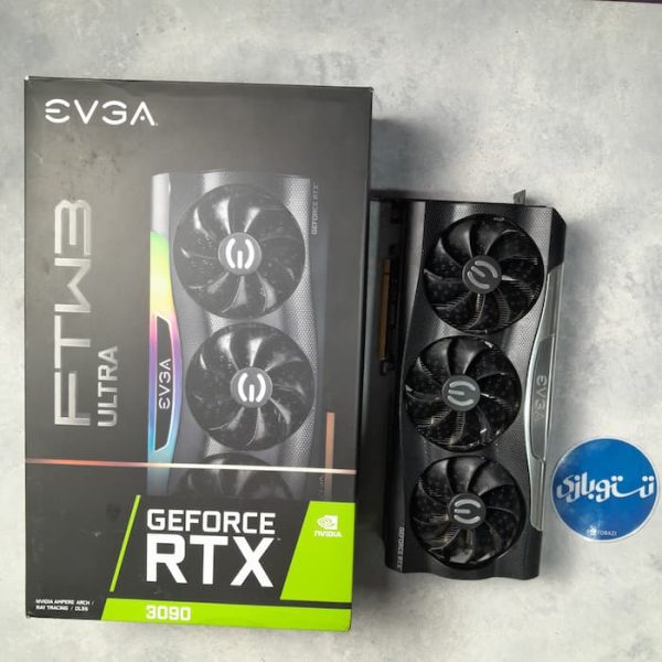 کارت گرافیک استوک RTX 3090 Evga GeForce Ftw3 24GB
