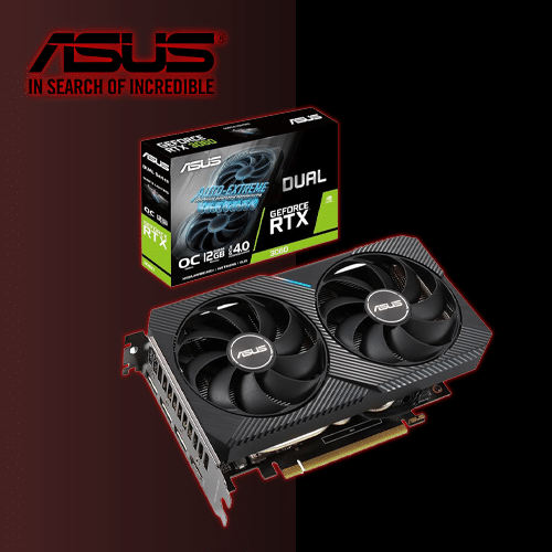 کارت گرافیک ASUS DUAL RTX 3060