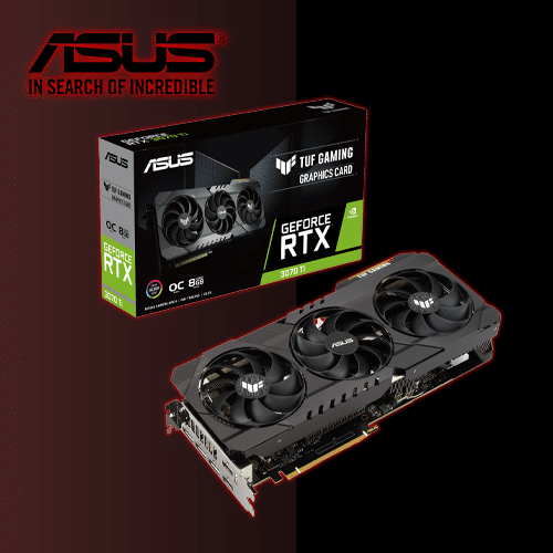 کارت گرافیک ASUS TUF GAMING RTX 3070Ti