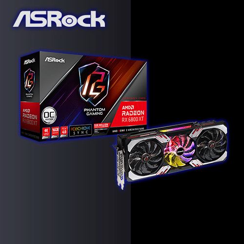 کارت گرافیک RX 6800XT ASRock Phantom Gaming