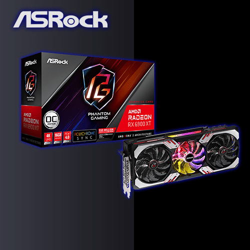 کارت گرافیک RX 6900XT ASRock Phantom Gaming