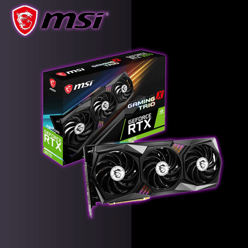 کارت گرافیک 3070MSI GAMINGXTRIO