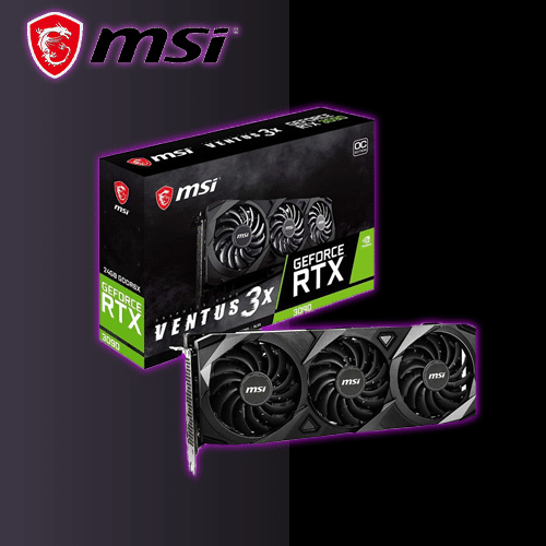 کارت گرافیک 3090MSI VENTUS 3X