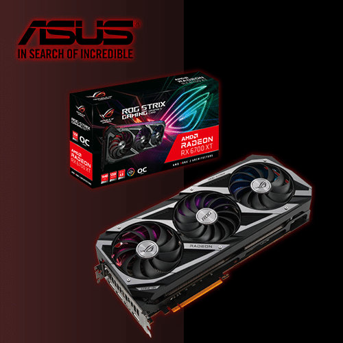 کارت گرافیک RX 6700XT ASUS ROG Strix