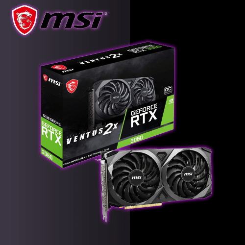 کارت گرافیک 3060MSI VENTUS 2X