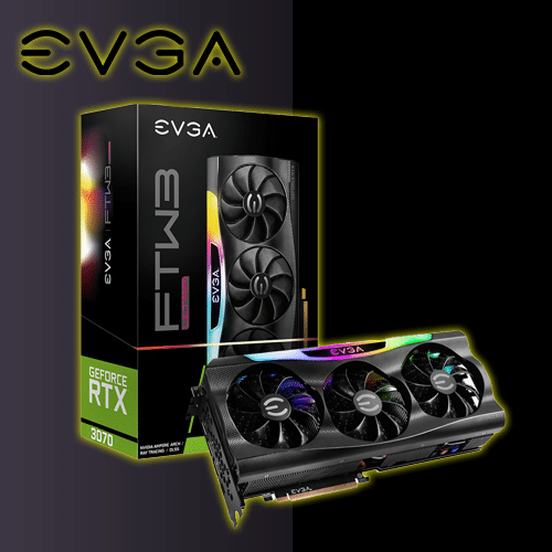کارت گرافیک RTX 3070 EVGA FTW3