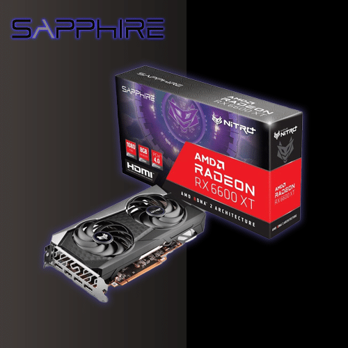 کارت گرافیک +RX 6600 XT Sapphire Nitro