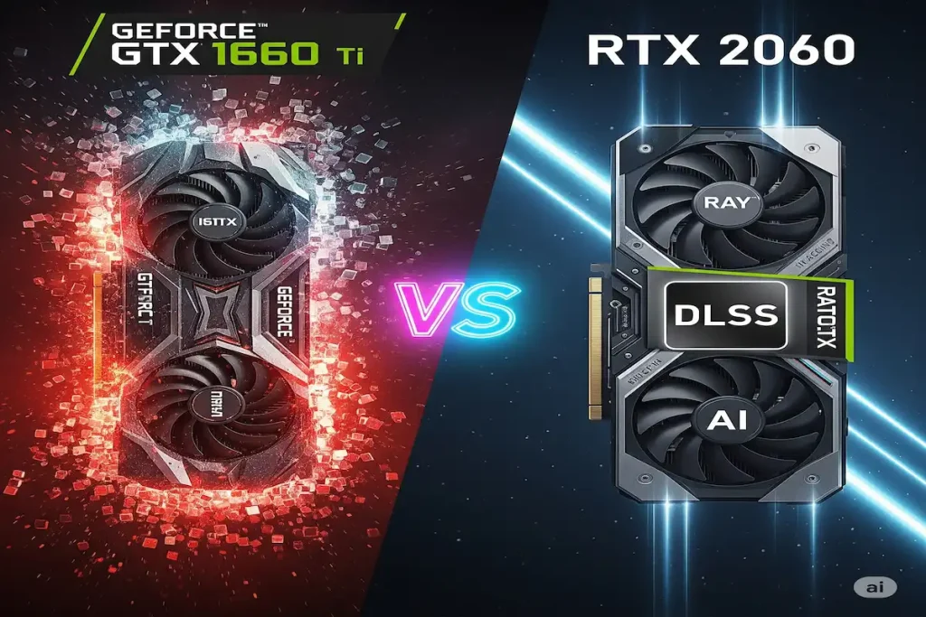 GTX 1660 Ti در برابر RTX 2060