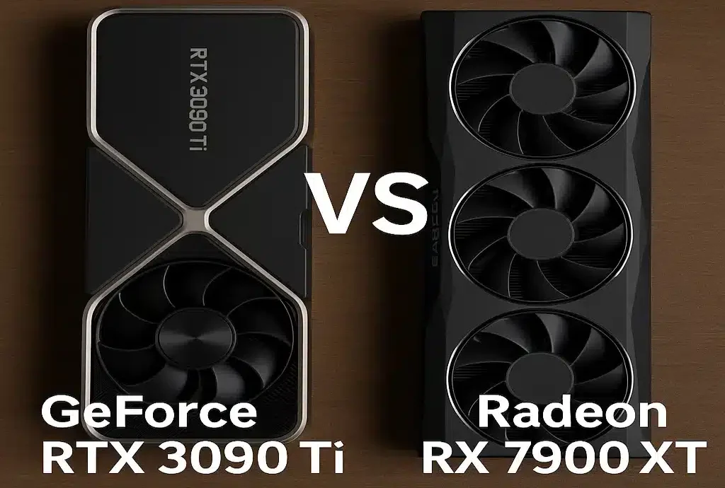 RTX 3090 Ti در برابر RX 7900 XT