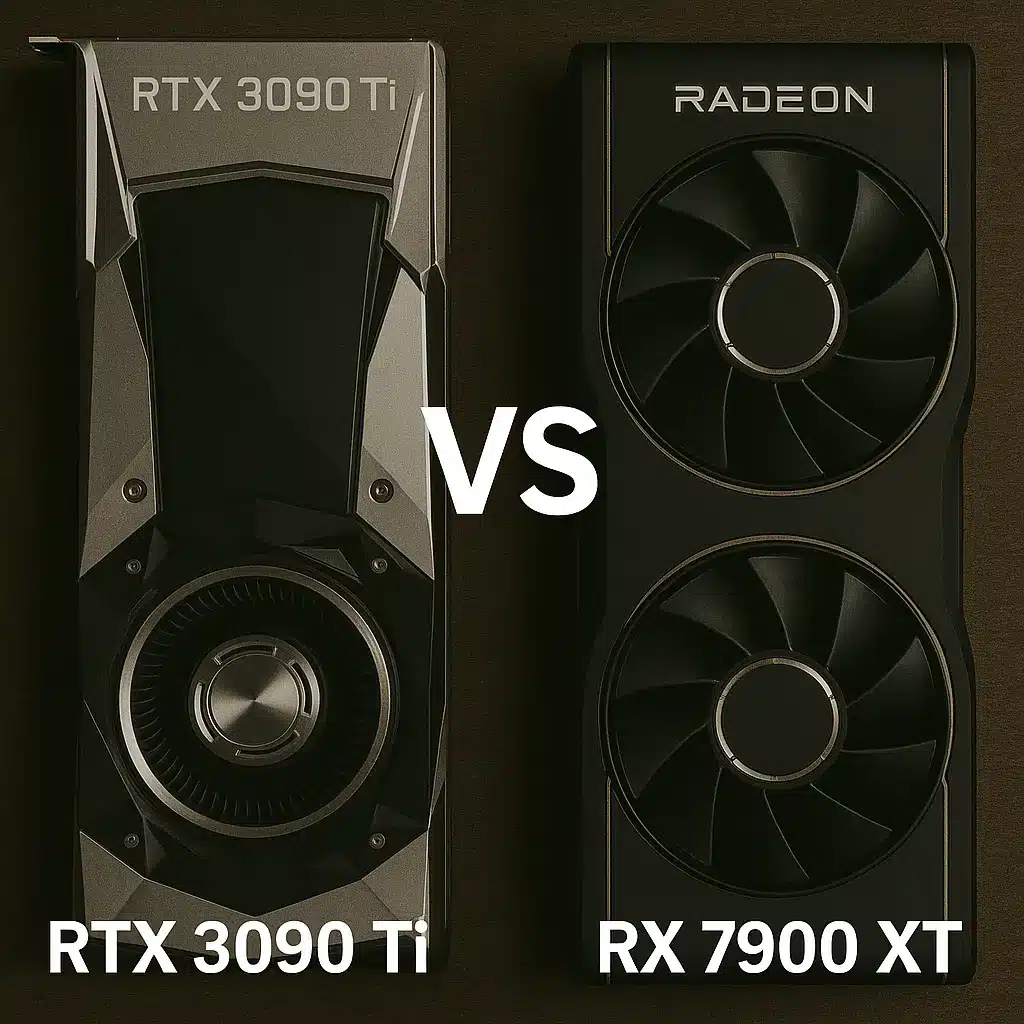 RTX 3090 Ti در برابر RX 7900 XT