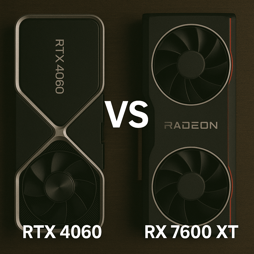 RTX 4060 در برابر RX 7600 XT