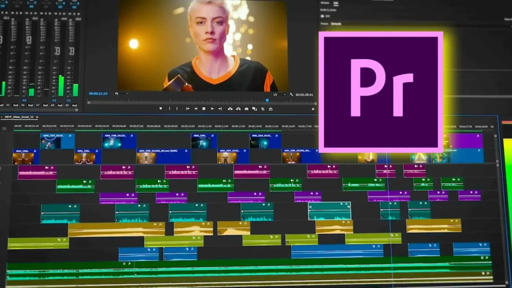 محیط برنامه پریمیر