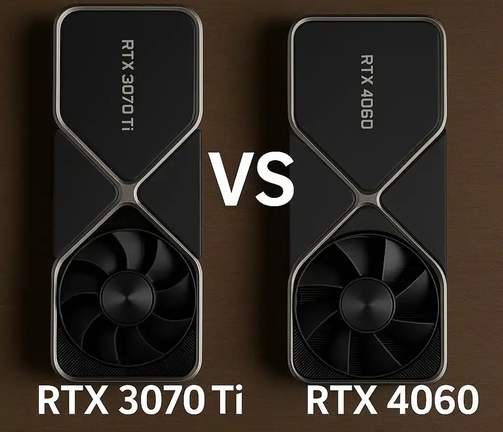 RTX 3070 Ti در برابر RTX 4060