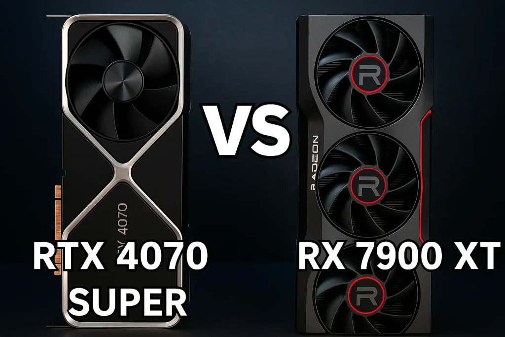 NVIDIA GeForce RTX 4070 SUPER در برابر AMD Radeon RX 7900 XT