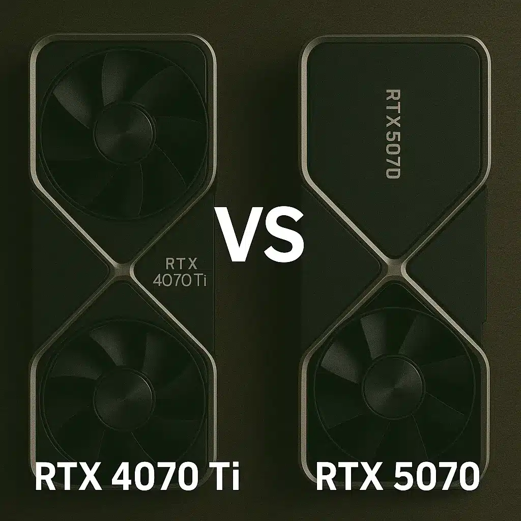 RTX 4070 Ti در برابر RTX 5070