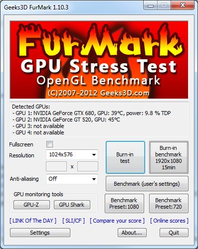 FurMark: تست بی‌رحمانه پایداری و دما