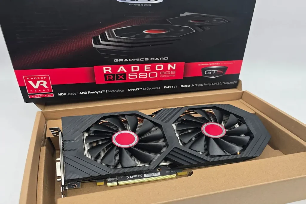 کارت گرافیک rx 580 xfx