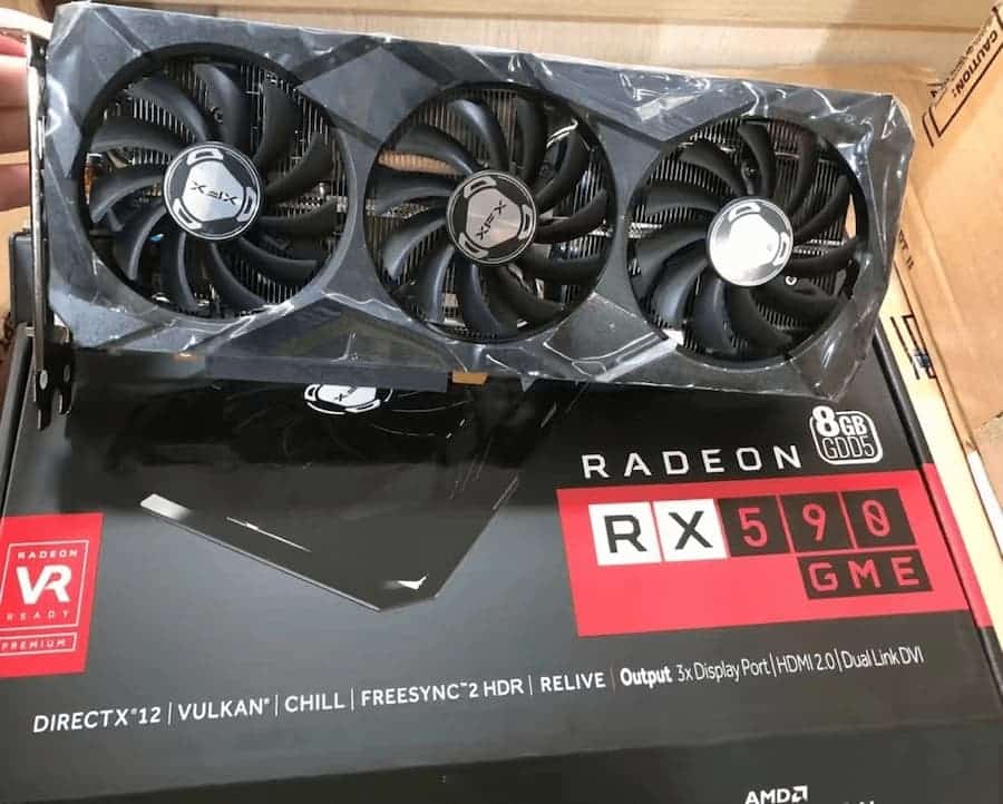 کارت گرافیک RX 590