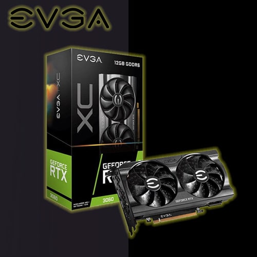 کارت گرافیک استوک EVGA XC RTX 3060 12GB
