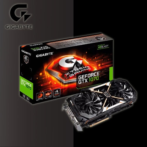 کارت گرافیک استوک GTX 1070 Gigabyte Gaming 8GB