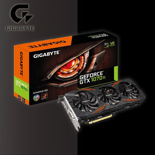 کارت گرافیک استوک GTX 1070TI Gigabyte Gaming 8GB