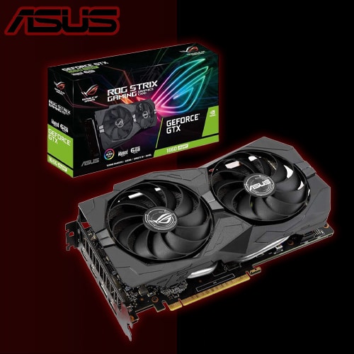کارت گرافیک استوک GTX 1660Super Asus ROG Strix 6GB