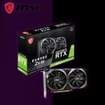 کارت گرافیک استوک MSI VENTUS 2X RTX 3060TI 8GB