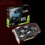 کارت گرافیک استوک RTX 3050 Asus Dual 6GB