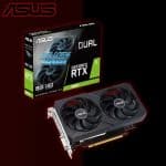 کارت گرافیک استوک RTX 3050 Asus Dual 8GB