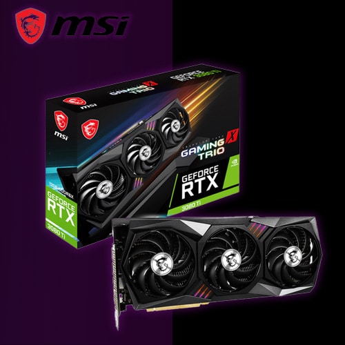 کارت گرافیک استوک RTX 3080TI Msi Xtrio 12GB