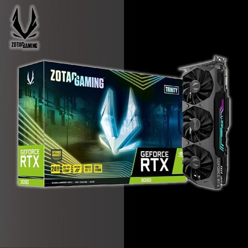 کارت گرافیک استوک RTX 3090 Zotac Trinity 24GB