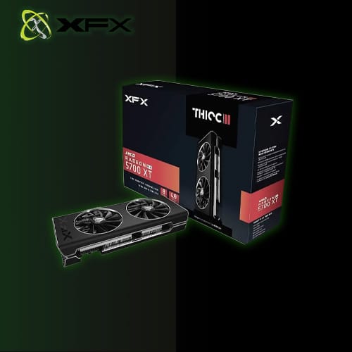 کارت گرافیک استوک RX 5700XT XFX Thicc ii 8GB