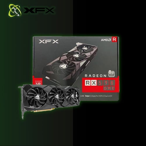 کارت گرافیک استوک RX 590 XFX GTS 3Fan 8GB