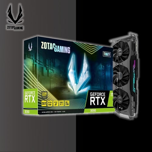 کارت گرافیک استوک ZOTAC Trinity RTX 3090 24GB