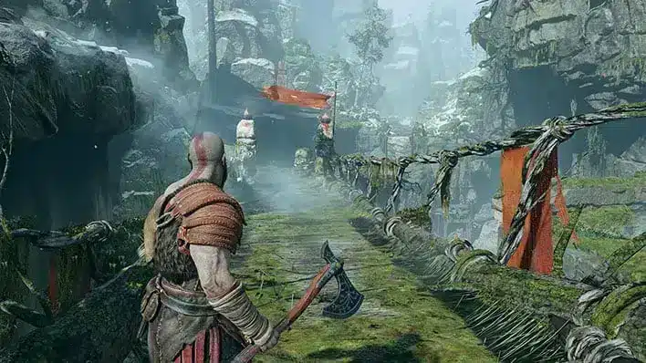 بررسی کارت گرافیک amd / nvidia در بازی god of war