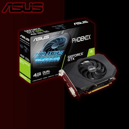 کارت گرافیک استوک GTX 1650 Asus Phoenix 4GB