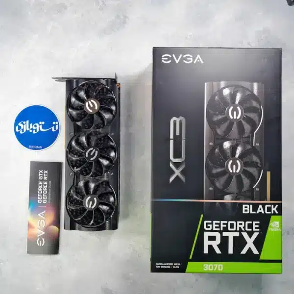 کارت گرافیک استوک RTX 3070 Evga Xc3 8GB